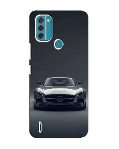 Чохол для Nokia C31 з картинкою «Mercedes на чорному»