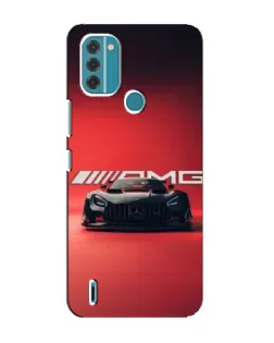 Чохол для Nokia C31 з картинкою «Mercedes AMG — червона лінія»