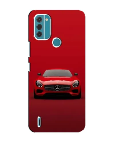 Чохол для Nokia C31 з картинкою «Червоний Mercedes AMG»