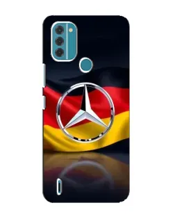 Чохол для Nokia C31 з картинкою «Mercedes — прапор Німеччини»