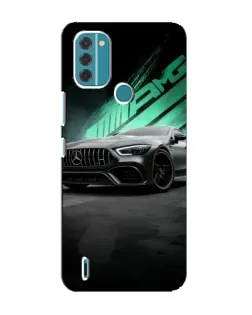 Чохол для Nokia C31 з картинкою «Темний Mercedes AMG»