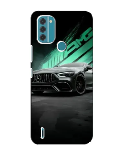 Чохол для Nokia C31 з картинкою «Темний Mercedes AMG»