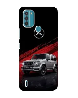 Чохол для Nokia C31 з картинкою «Mercedes G-Class червоний»