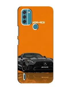 Чохол для Nokia C31 з картинкою «Помаранчевий Mercedes AMG»