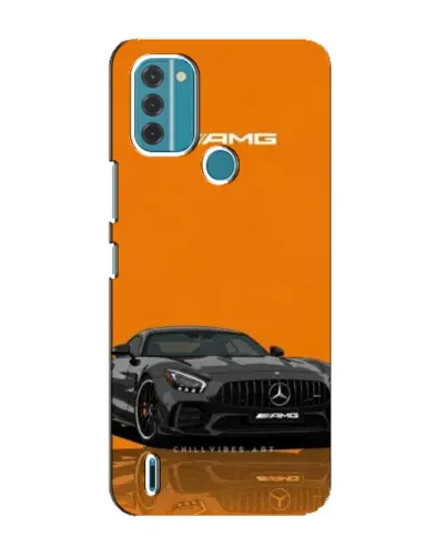 Чохол для Nokia C31 з картинкою «Помаранчевий Mercedes AMG»