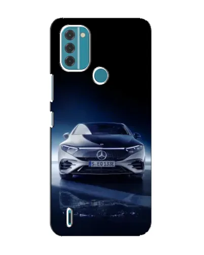 Чохол для Nokia C31 з картинкою «Нічний Mercedes EQ»