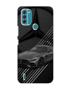 Чохол для Nokia C31 з картинкою «Mercedes AMG — графіка»