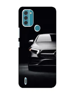 Чохол для Nokia C31 з картинкою «Світло фар Mercedes»
