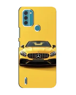 Чохол для Nokia C31 з картинкою «Жовтий Mercedes GT»