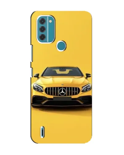 Чохол для Nokia C31 з картинкою «Жовтий Mercedes GT»
