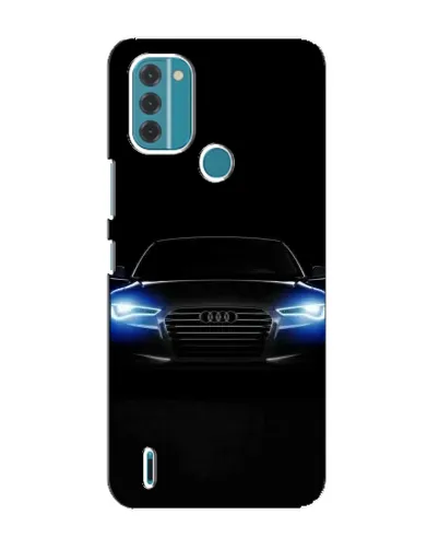 Чехол для Nokia C31 с картинкой «Audi в неоне» Чехол для Nokia C31 с картинкой «Audi в неоне»