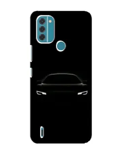 Чехол для Nokia C31 с картинкой «Взгляд Audi в темноте»