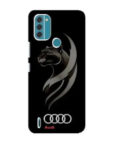 Чехол для Nokia C31 с картинкой «Графика — пантера и Audi» Чехол для Nokia C31 с картинкой «Графика — пантера и Audi»