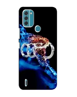 Чехол для Nokia C31 с картинкой «Энергия лого Audi»