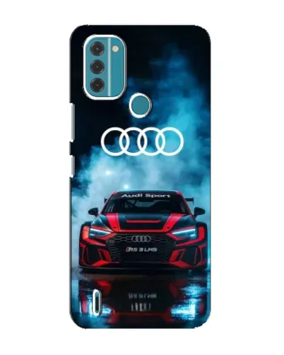 Чехол для Nokia C31 с картинкой «Audi Sport — неон» Чехол для Nokia C31 с картинкой «Audi Sport — неон»