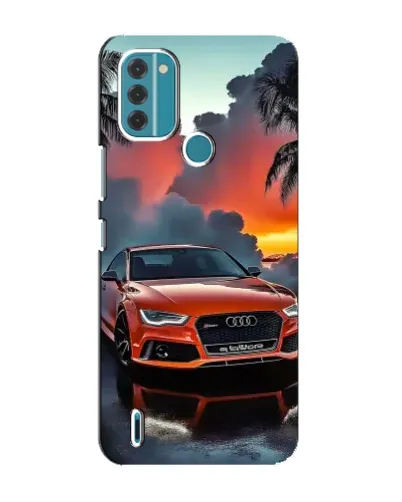 Чехол для Nokia C31 с картинкой «Audi — закат» Чехол для Nokia C31 с картинкой «Audi — закат»