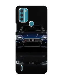 Чехол для Nokia C31 с картинкой «Audi — ночное отражение»