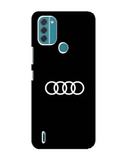 Чехол для Nokia C31 с картинкой «Audi White Logo»