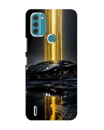 Чохол для Nokia C31 з картинкою «Нічний Lamborghini драйв»