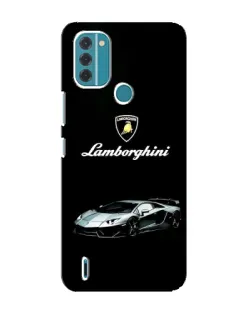 Чохол для Nokia C31 з картинкою «Логотип Lamborghini класика»