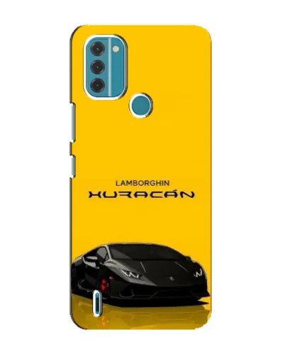 Чохол для Nokia C31 з картинкою «Lamborghini Huracan чорний»