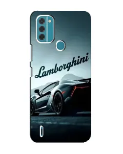 Чохол для Nokia C31 з картинкою «Класичний Lamborghini надпис»
