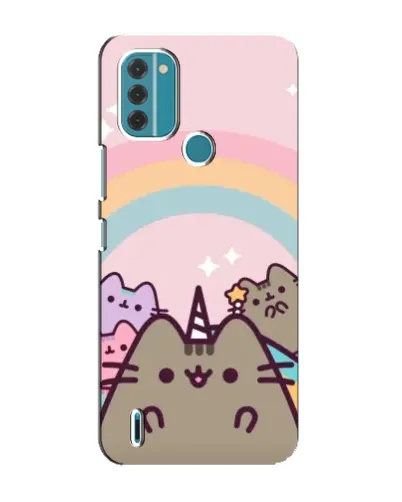 Чохол для Nokia C31 з картинкою «Єдиноріг Pusheen»