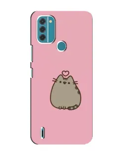 Чохол для Nokia C31 з картинкою «Pusheen серце»