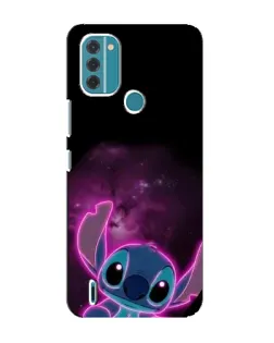 Чехол для Nokia C31 с картинкой «Неоновый Stitch» Чехол для Nokia C31 с картинкой «Неоновый Stitch»