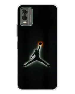 Чохол для Nokia C32 з картинкою «Jordan Gradient Logo»