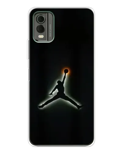 Чохол для Nokia C32 з картинкою «Jordan Gradient Logo»