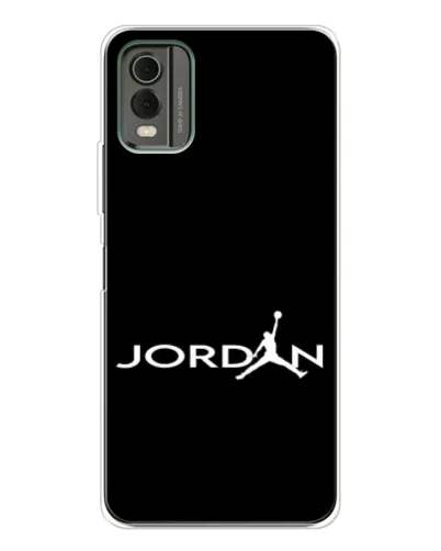 Чохол для Nokia C32 з картинкою «Jordan White Logo»