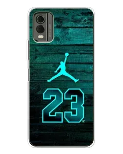 Чохол для Nokia C32 з картинкою «Jordan Cyan 23»