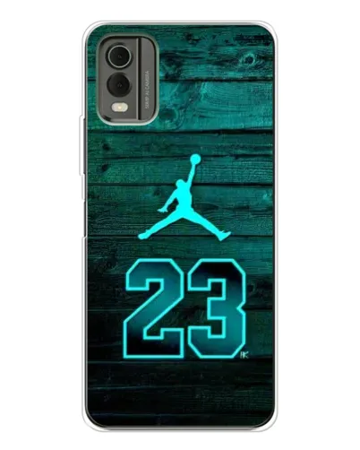 Чохол для Nokia C32 з картинкою «Jordan Cyan 23»
