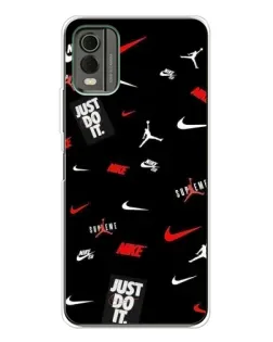 Чохол для Nokia C32 з картинкою «Nike Mix Pattern»