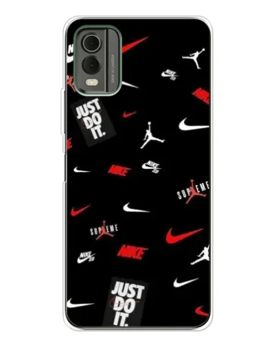 Чохол для Nokia C32 з картинкою «Nike Mix Pattern»