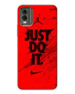 Чохол для Nokia C32 з картинкою «Nike Just Do It»