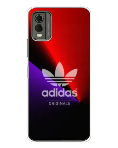 Чохол для Nokia C32 з картинкою «Adidas Red Neon» Чохол для Nokia C32 з картинкою «Adidas Red Neon»