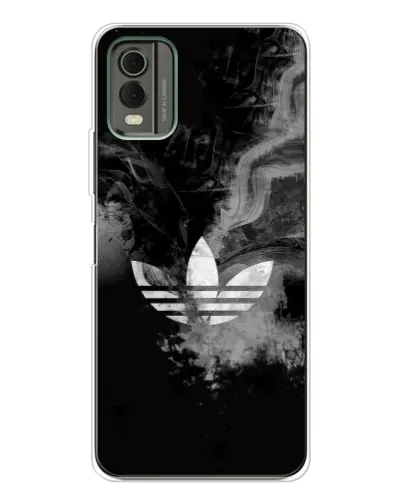 Чохол для Nokia C32 з картинкою «Абстрактний дим Adidas» Чохол для Nokia C32 з картинкою «Абстрактний дим Adidas»