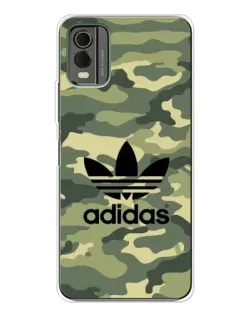 Чохол для Nokia C32 з картинкою «Мілітарі стиль Adidas»