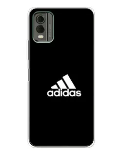 Чохол для Nokia C32 з картинкою «Чорна класика Adidas»