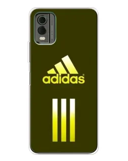 Чохол для Nokia C32 з картинкою «Оливковий градієнт Adidas»