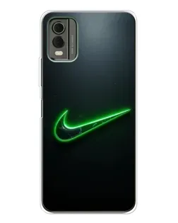 Чохол для Nokia C32 з картинкою «Неоновий контур Nike» Чохол для Nokia C32 з картинкою «Неоновий контур Nike»