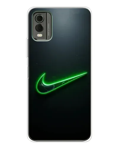 Чохол для Nokia C32 з картинкою «Неоновий контур Nike» Чохол для Nokia C32 з картинкою «Неоновий контур Nike»