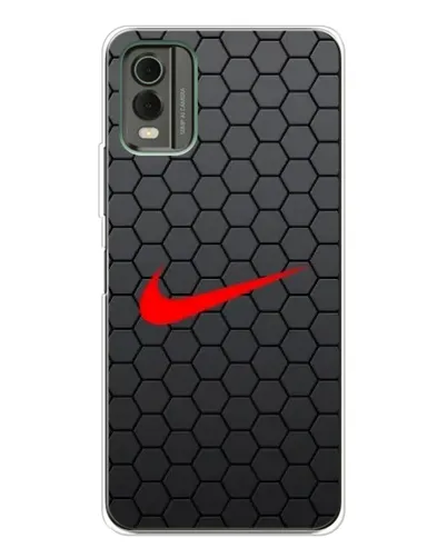 Чохол для Nokia C32 з картинкою «Nike — карбонова сітка» Чохол для Nokia C32 з картинкою «Nike — карбонова сітка»