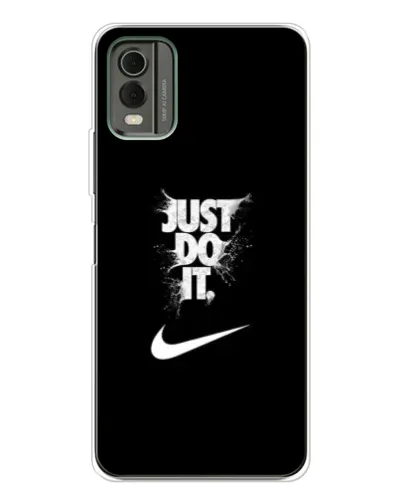 Чохол для Nokia C32 з картинкою «Текстовий принт Nike» Чохол для Nokia C32 з картинкою «Текстовий принт Nike»