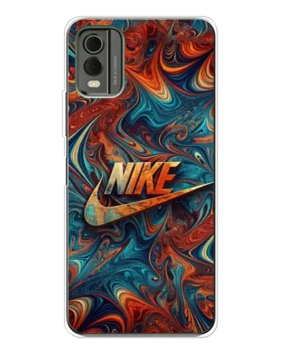 Чохол для Nokia C32 з картинкою «Nike в абстракції» Чохол для Nokia C32 з картинкою «Nike в абстракції»