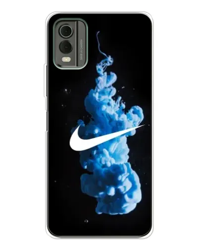 Чохол для Nokia C32 з картинкою «Nike та синій дим» Чохол для Nokia C32 з картинкою «Nike та синій дим»