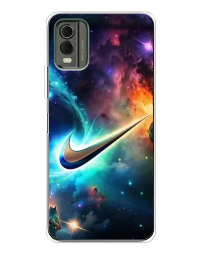 Чохол для Nokia C32 з картинкою «Космічний Nike Swoosh» Чохол для Nokia C32 з картинкою «Космічний Nike Swoosh»