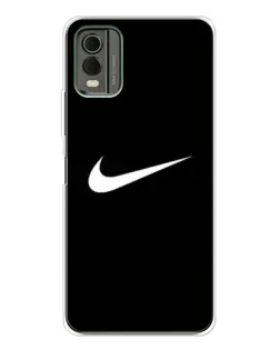 Чехол для Nokia C32 с картинкой «Минималистический Найк» Чехол для Nokia C32 с картинкой «Минималистический Найк»
